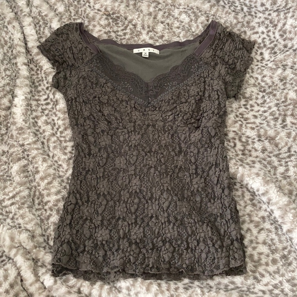Green/gray top